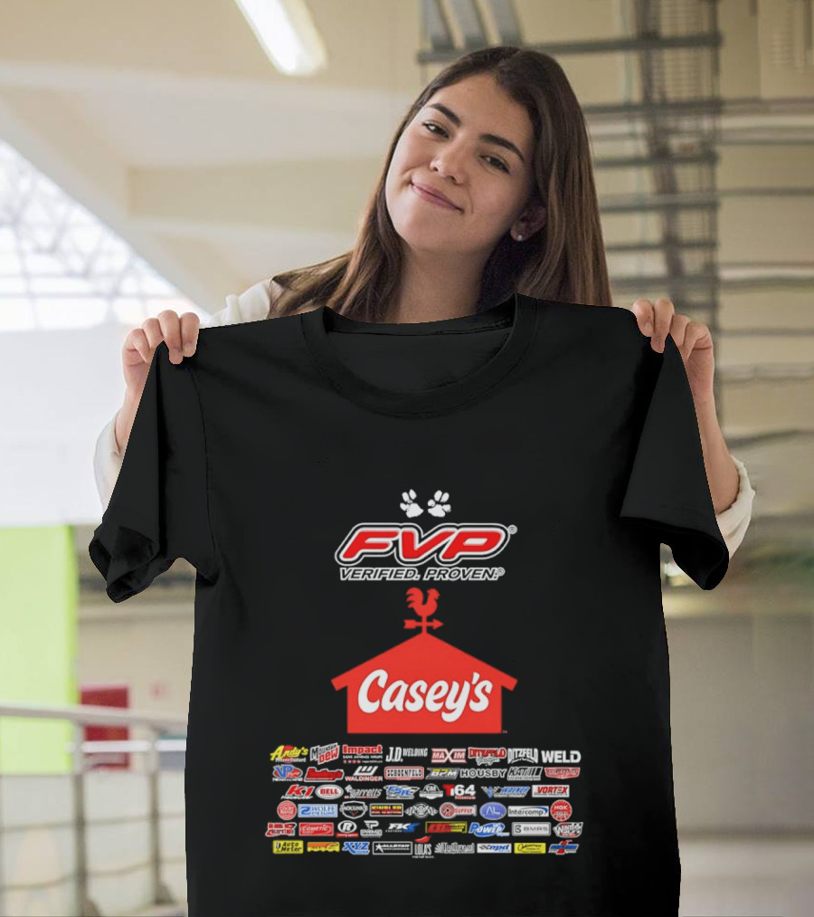 FVP Verified Proven Casey's Racing Performance Brands T-Shirt