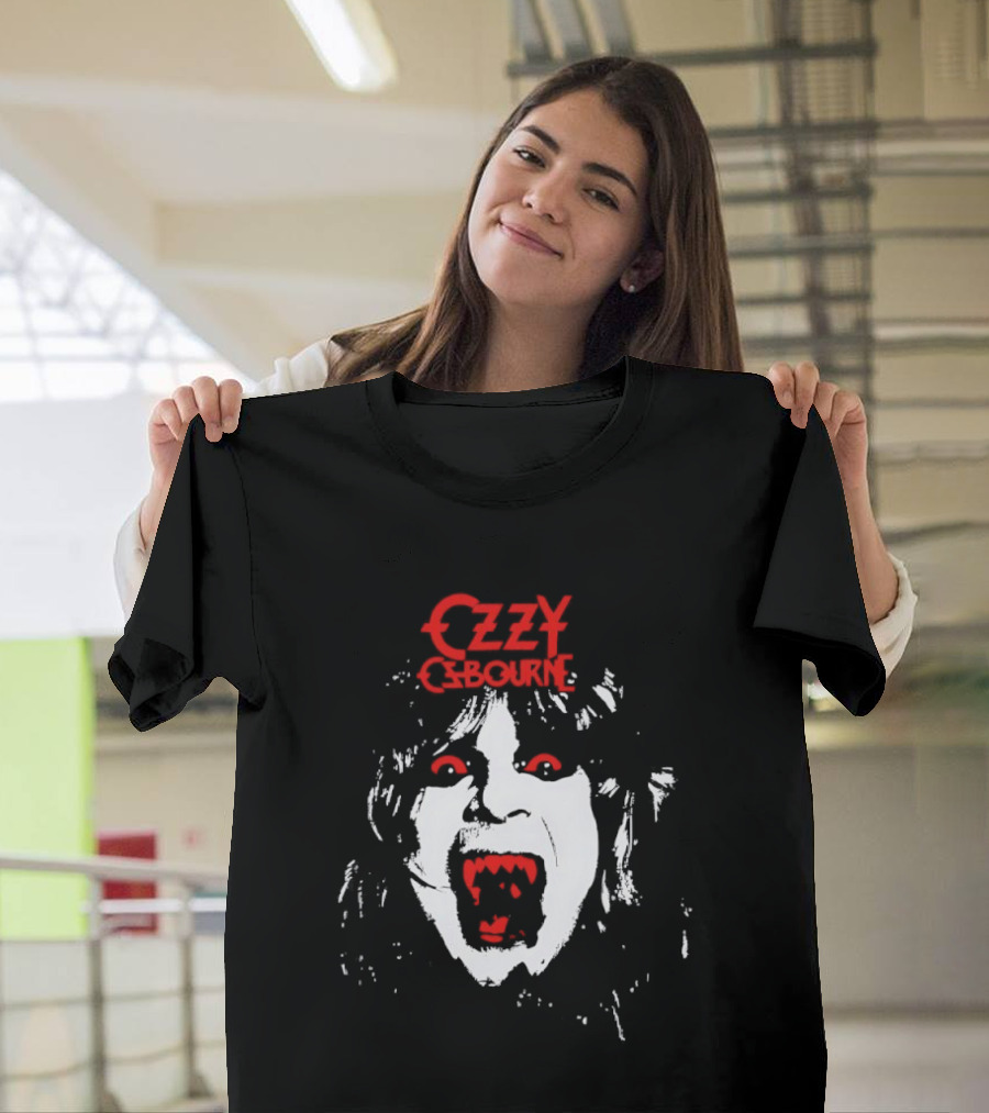 Ozzy Osbourne Vampire Horror Face T-Shirt