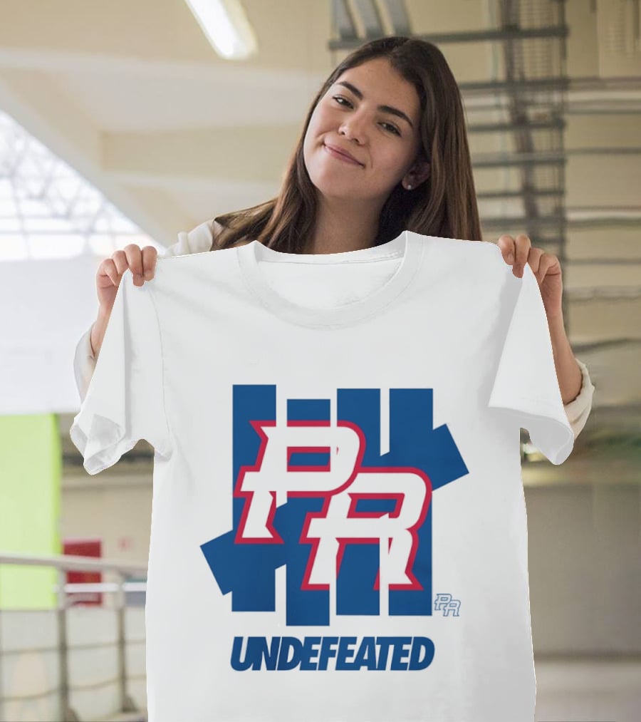 Undefeated PR Baseball Five Strikes T-Shirt