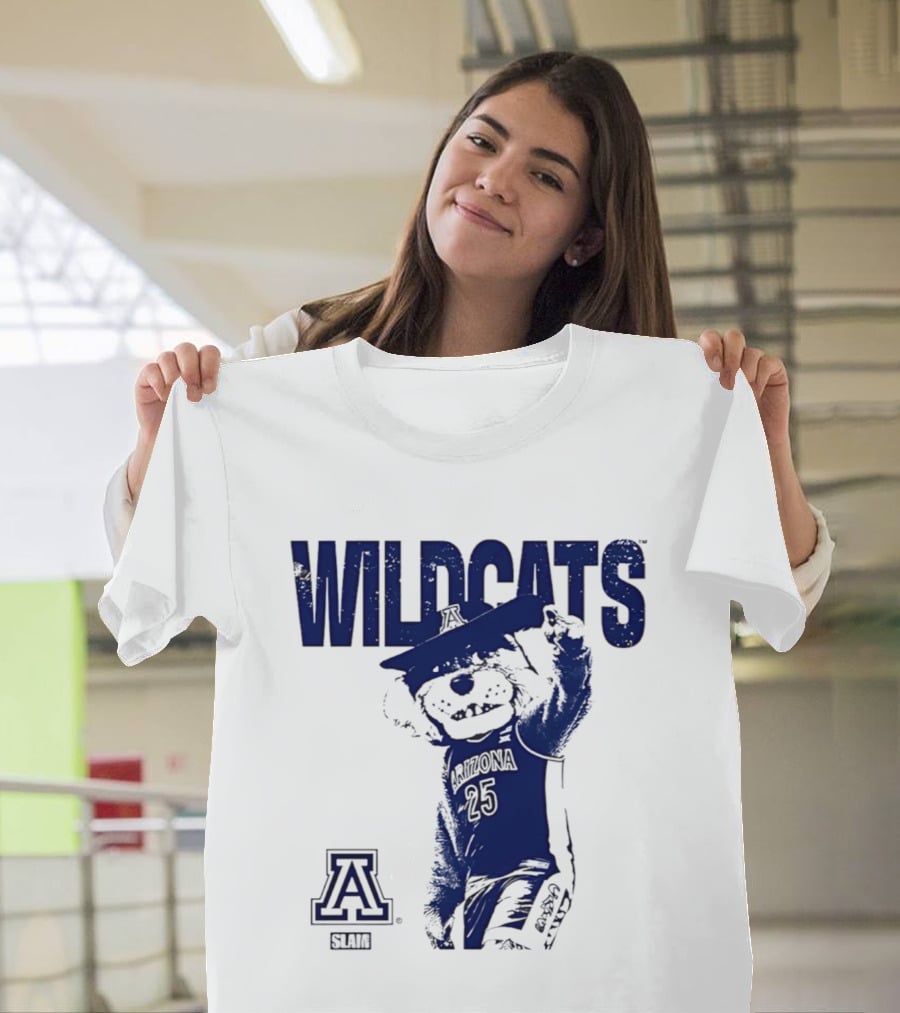 Arizona Wildcats Slam Mascot Spirit T-Shirt