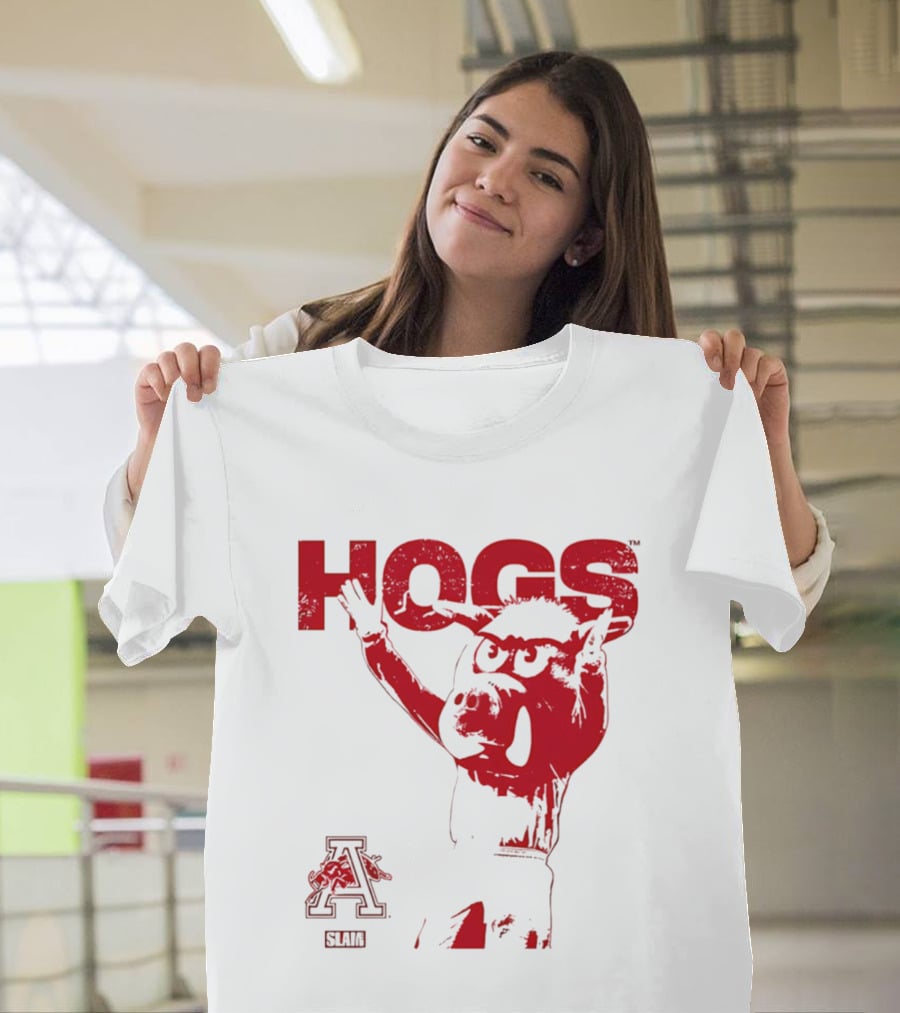Arkansas Hogs Slam A Mode T-Shirt