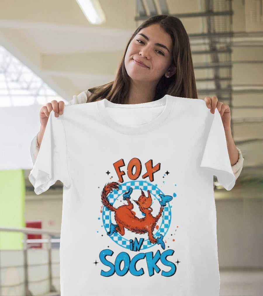 Fox In Socks Dr Seuss T-Shirt