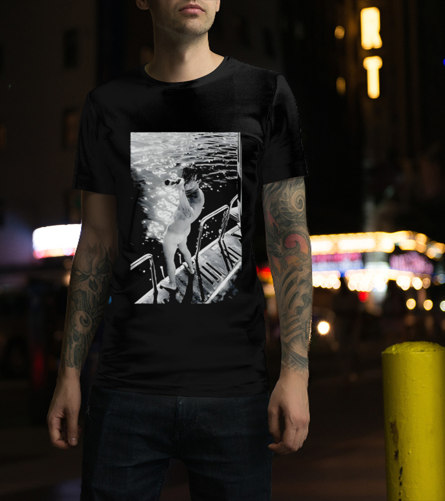 Yungblud Naked And Jumping Into Water Scene T-Shirt