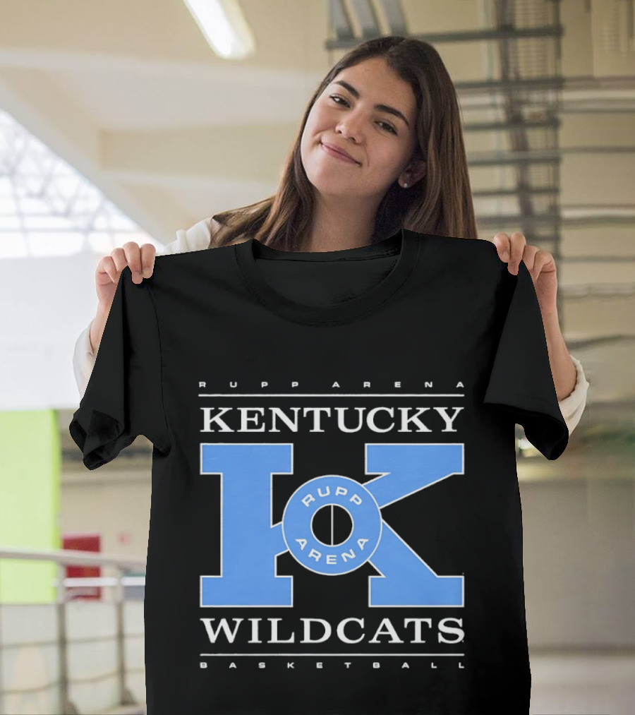 Rupp Arena Kentucky Wildcats Basketball Big K T-Shirt