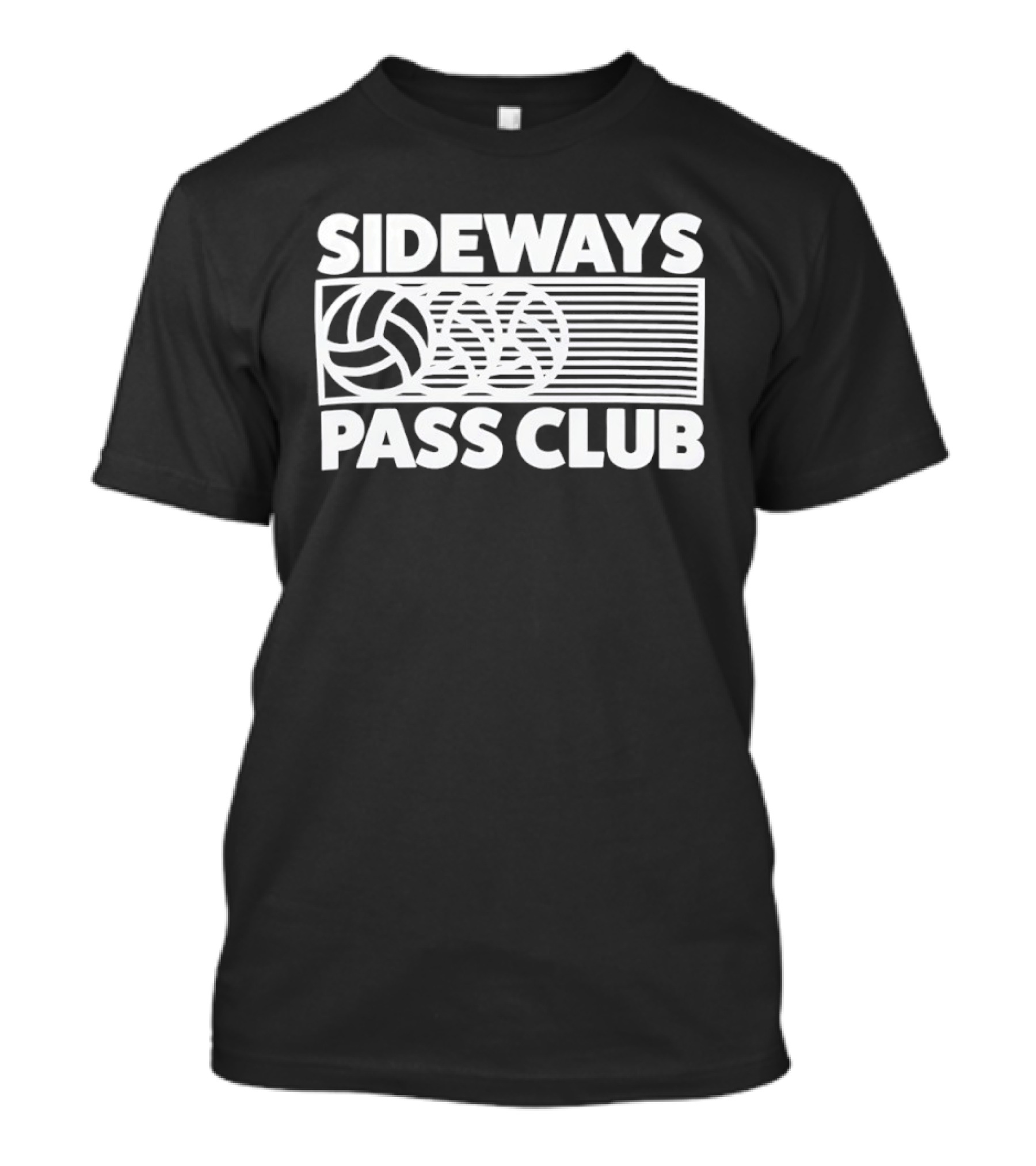 Sideways Pass Club Volleyball Team Loyalty T-Shirt
