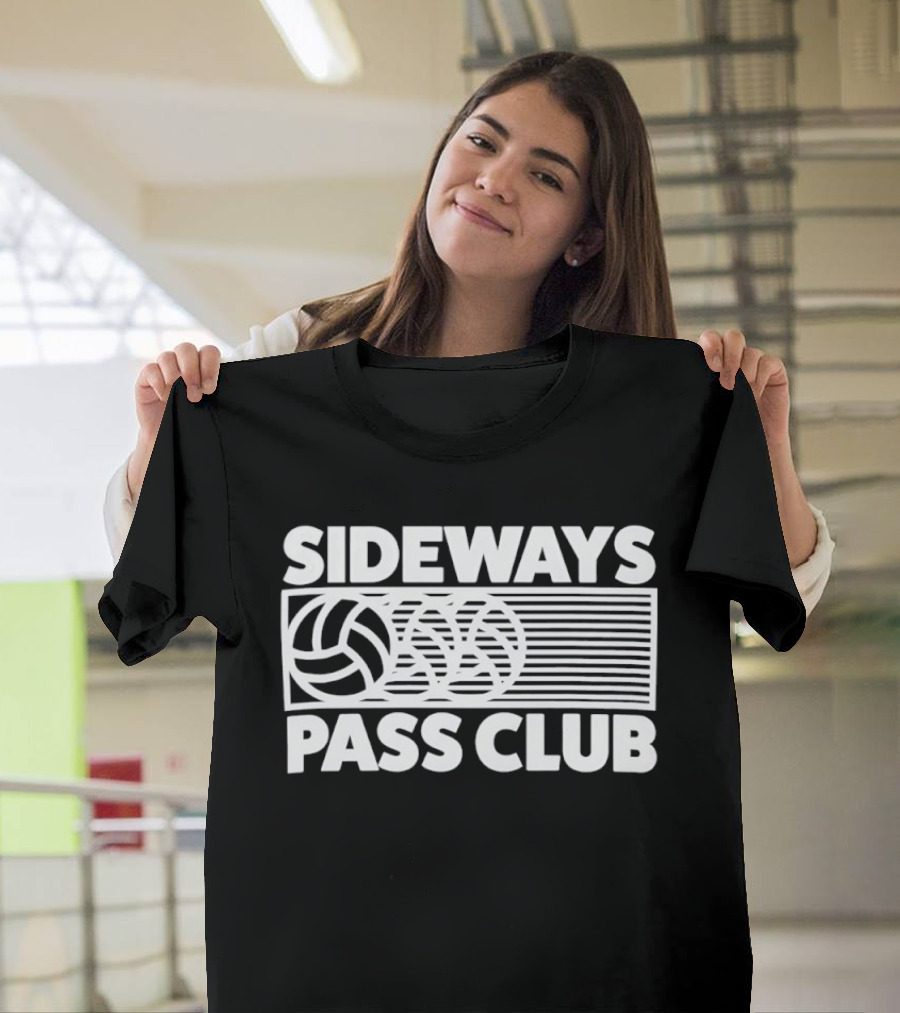 Sideways Pass Club Volleyball Team Loyalty T-Shirt