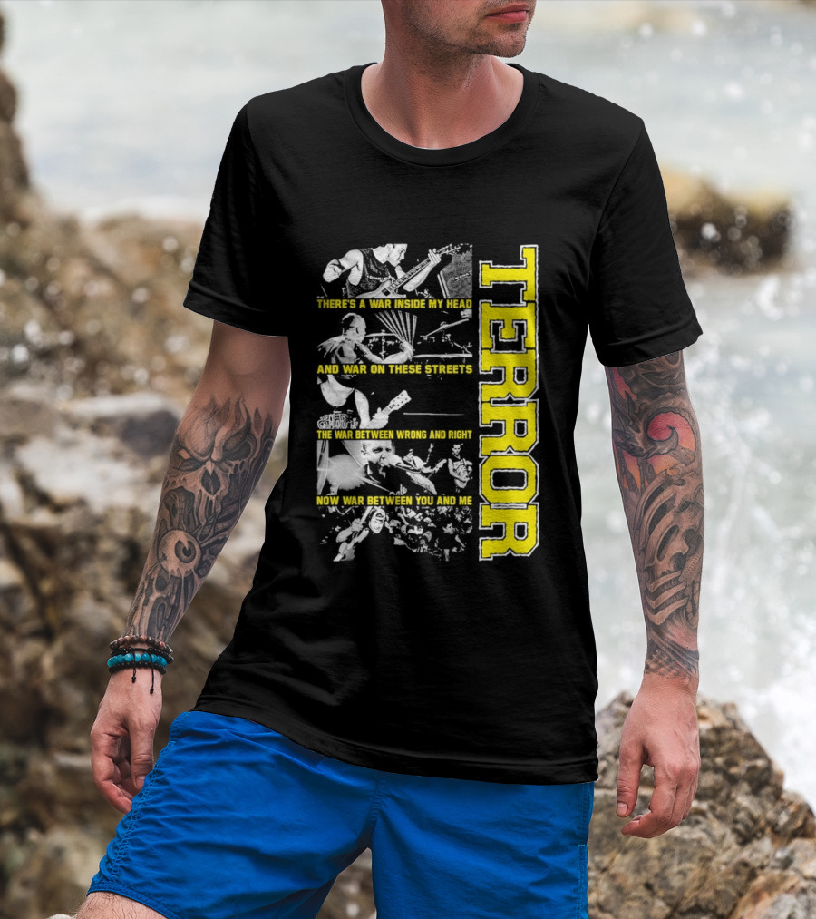 Terror War Inside What Of These Empires Between Us T-Shirt