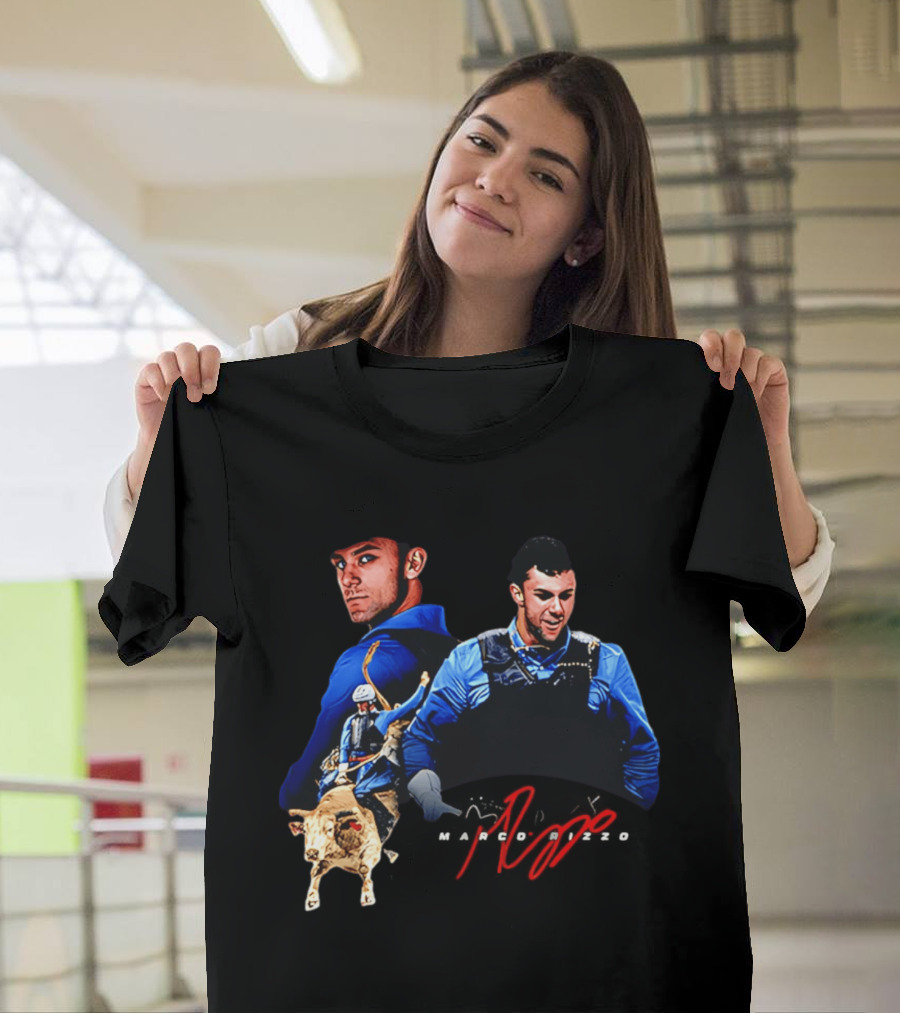 Marco Rizzo Bull Rider Champion Moment T-Shirt