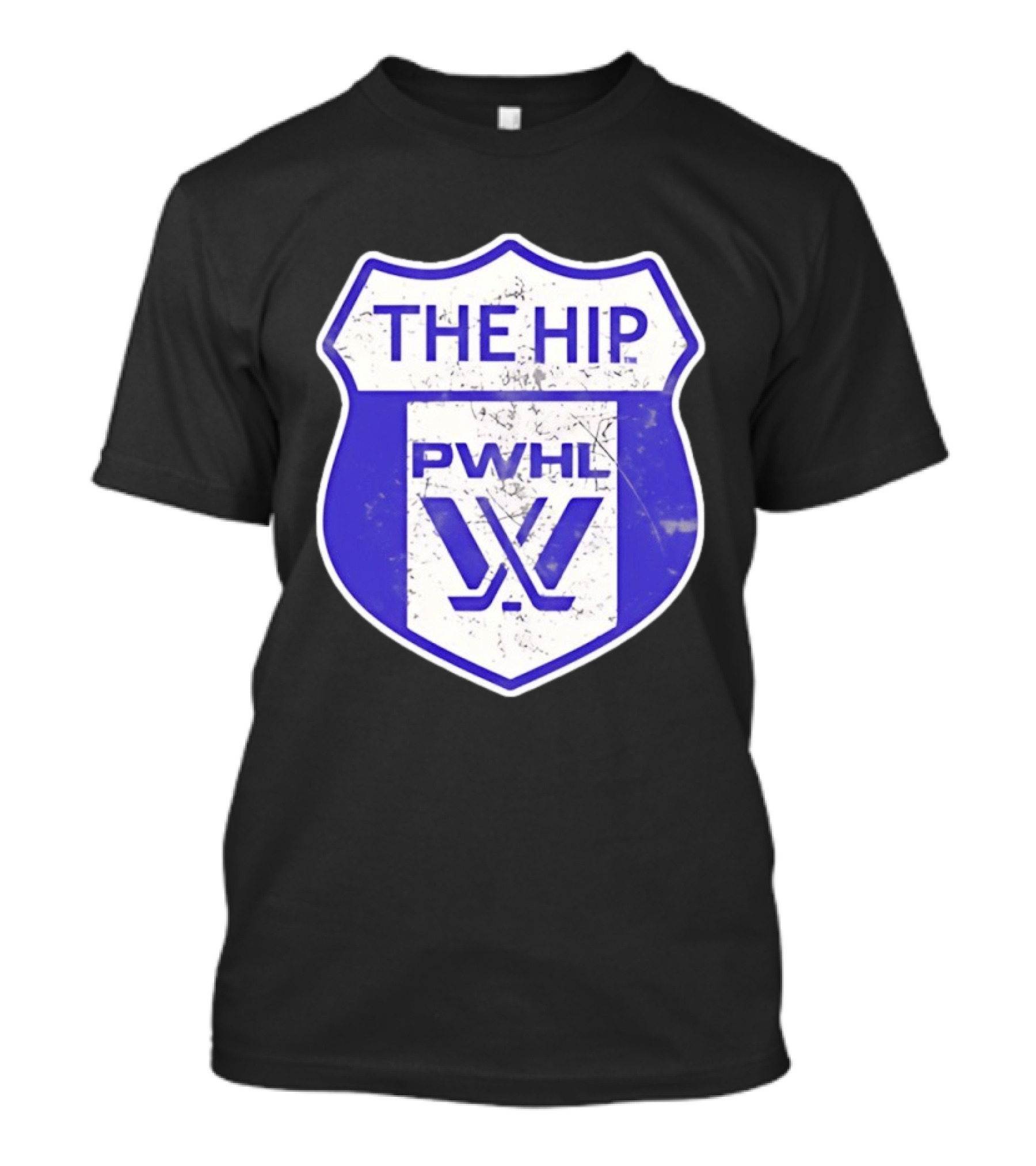 The Hip PWHL Hockey Badge Crest T-Shirt