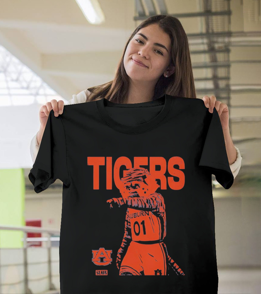 Auburn Tigers 01 Slam Auburn Sports Team T-Shirt