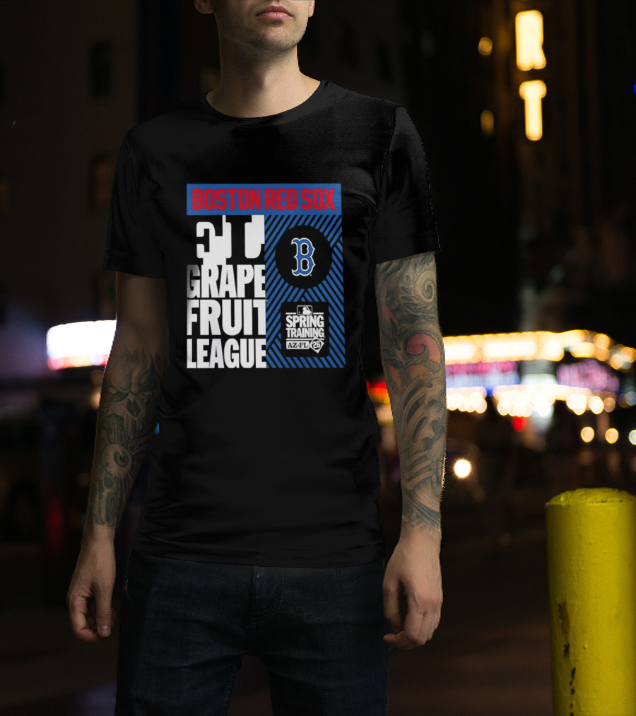 Boston Red Sox Grapefruit League Spring Training 2026 MLB Baseball T-Shirt