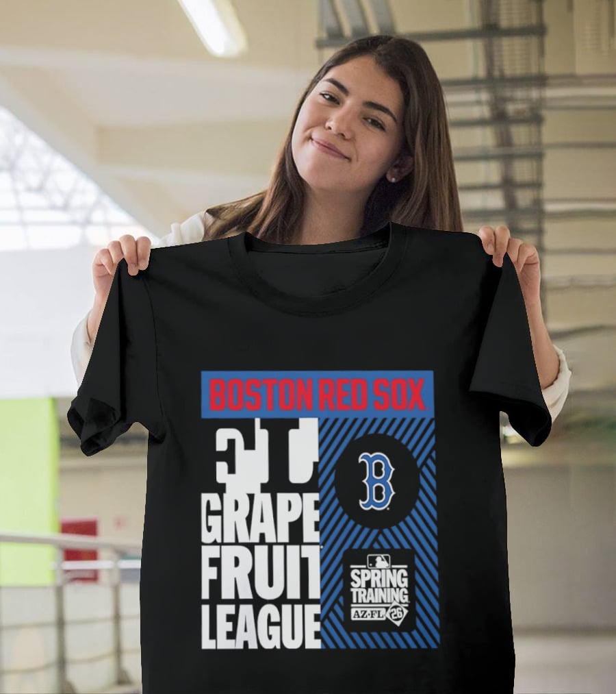Boston Red Sox Grapefruit League Spring Training 2026 MLB Baseball T-Shirt