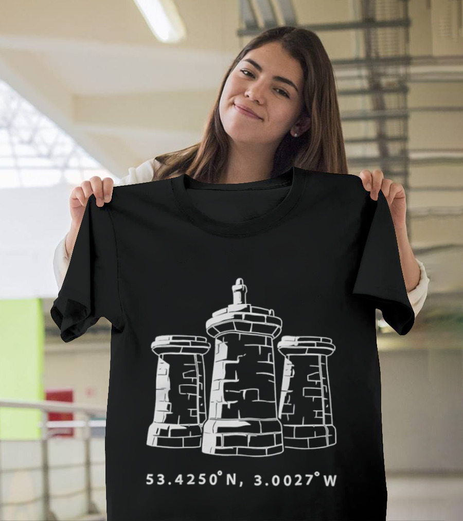Bramley Moore Liverpool Coordinates 53.4250°N 3.0027°W T-Shirt