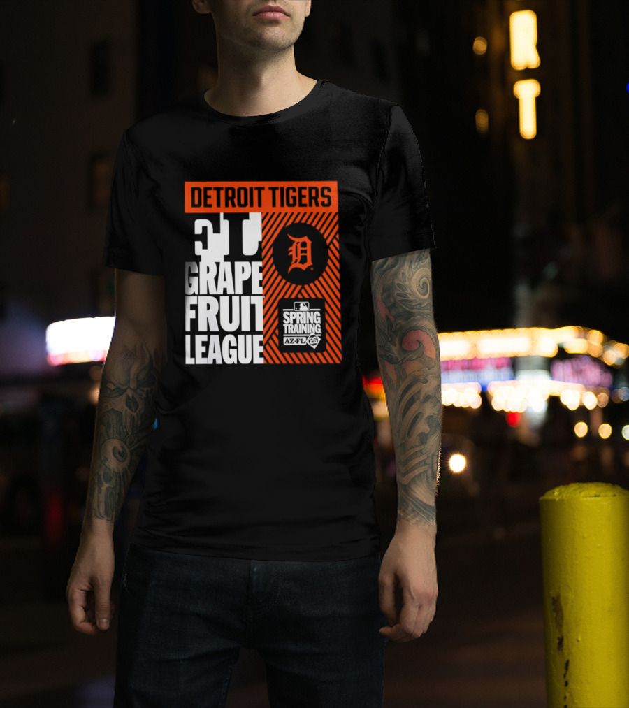 Detroit Tigers Grapefruit League Spring Training 2026 T-Shirt