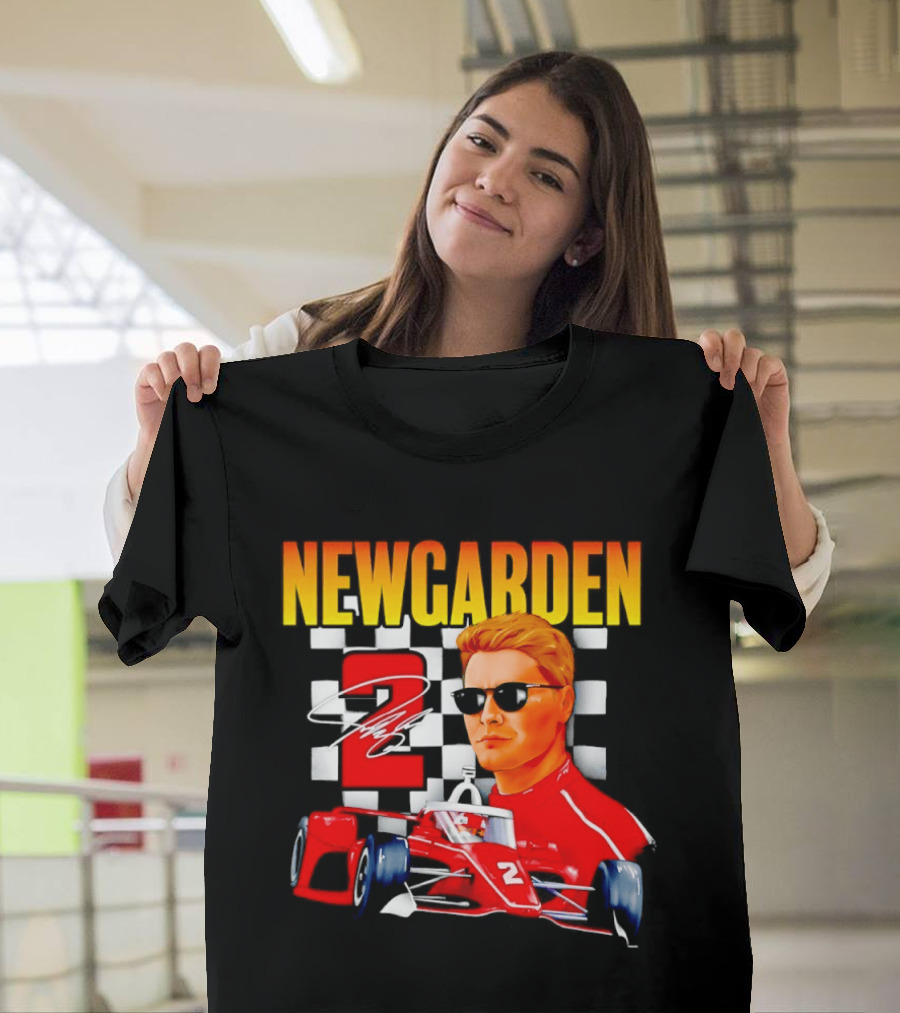 Newgarden No 2 Racing Team Penske Dallara Chevrolet IndyCar Series T-Shirt