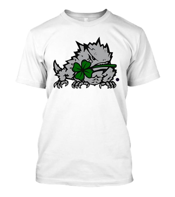 TCU Horned Frogs Shamrock St Patrick's Day Celebration T-Shirt