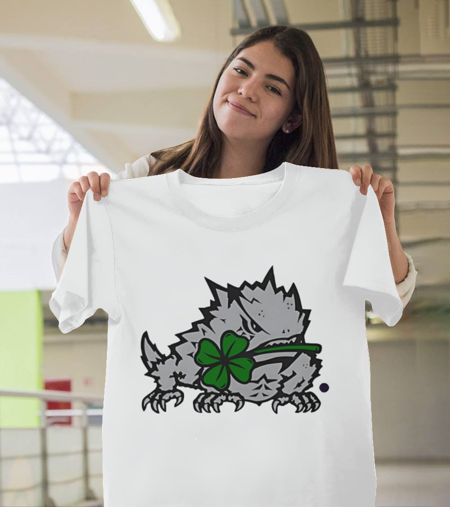 TCU Horned Frogs Shamrock St Patrick's Day Celebration T-Shirt