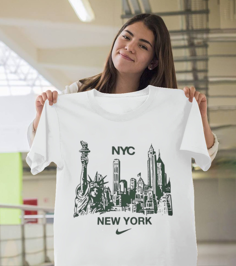 Alysa Liu NYC New York City Skyline Nike T-Shirt