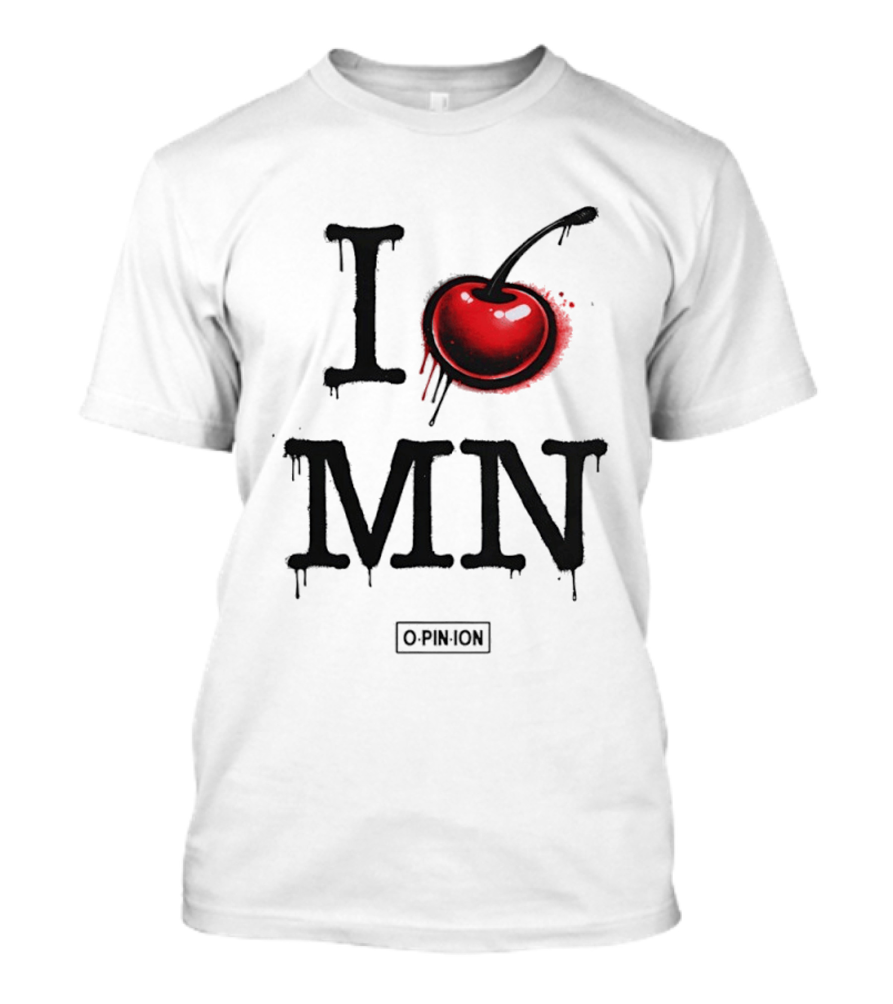 I Love MN Cherry OPINION T-Shirt