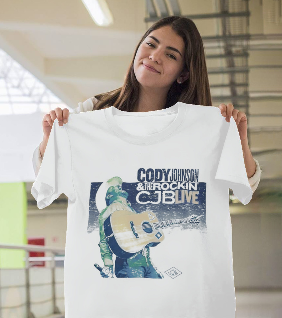 Cody Johnson And The Rockin' CJB Live Concert Guitar Performance T-Shirt