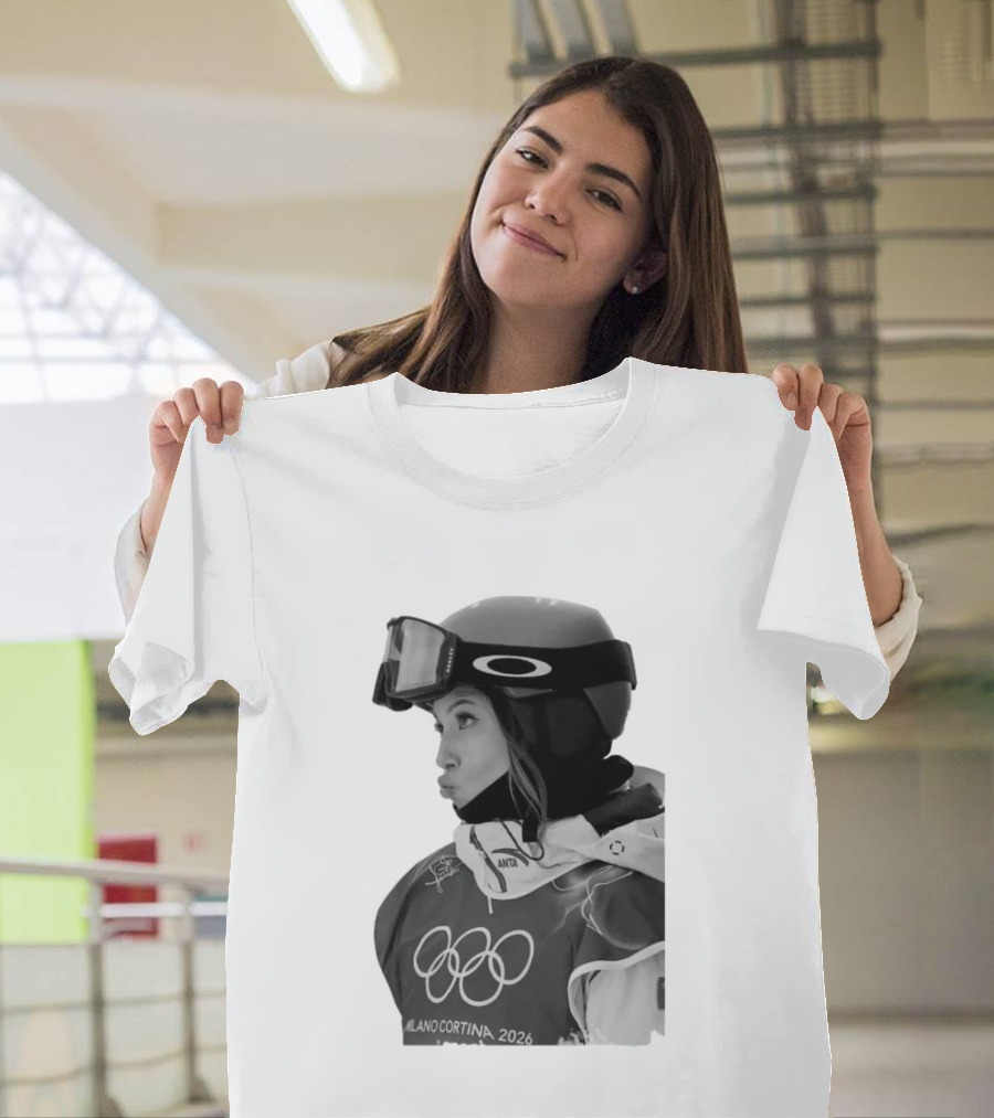 Eileen Gu Olympic Freestyle Skiing Milano Cortina 2026 T-Shirt