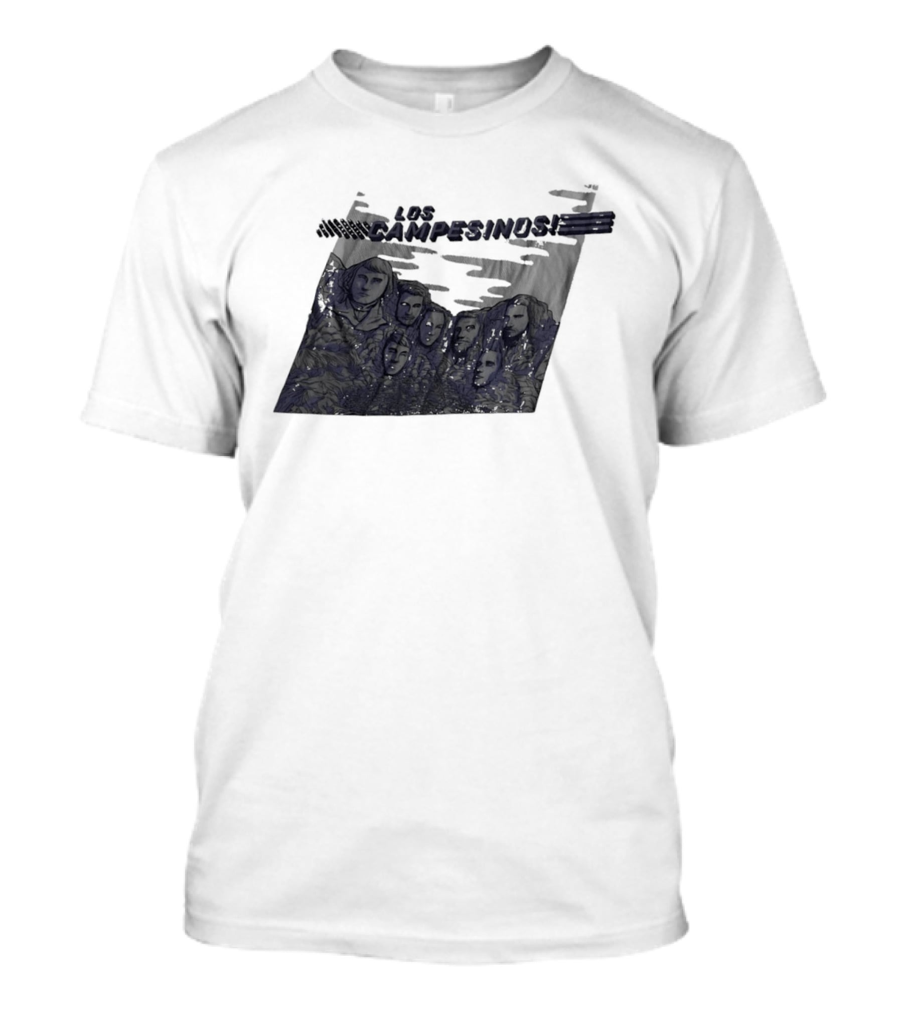 Los Campesinos Mount Rushmore Band T-Shirt