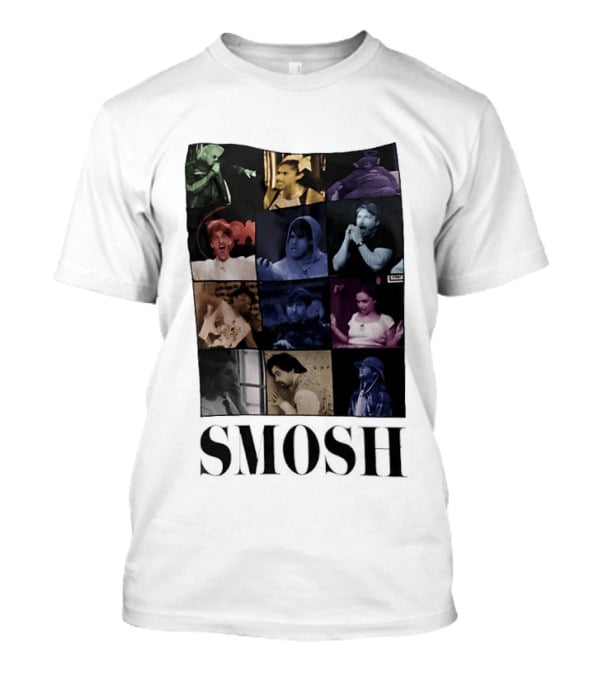 Smosh The Era Tour Collage Of Iconic Moments And Characters T-Shirt