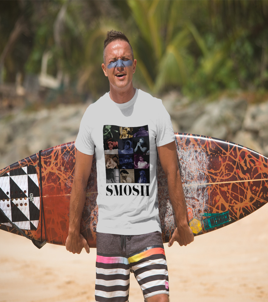 Smosh The Era Tour Collage Of Iconic Moments And Characters T-Shirt