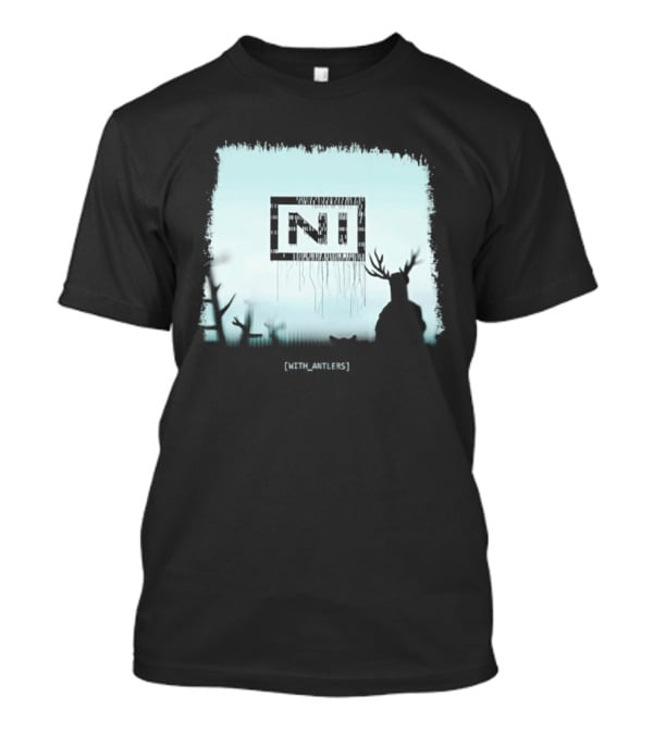 Nine Inch Nails NIN Deer Shadow With Antlers T-Shirt