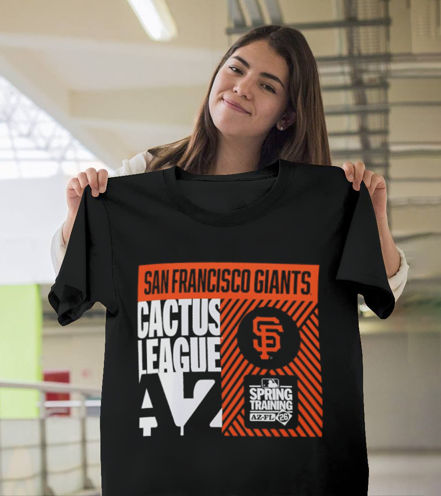 San Francisco Giants Cactus League AZ Spring Training 2026 SF T-Shirt