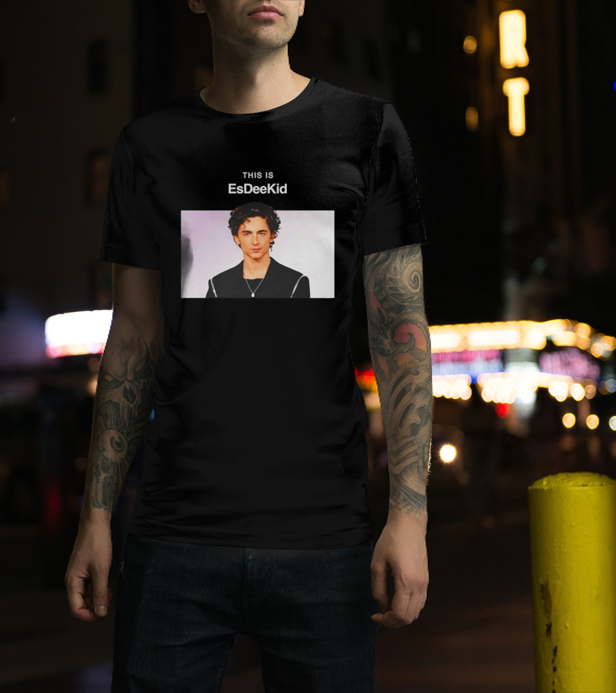 This Is EsDeeKid Classic Statement Fashion T-Shirt