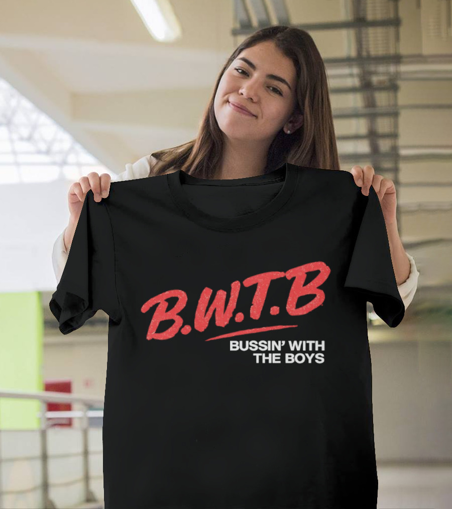 BWTB Bussin' With The Boys Retro Red T-Shirt