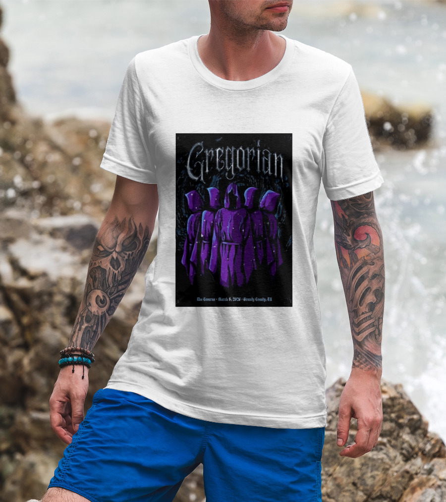 Gregorian March 8 2026 The Caverns Grundy County TN T-Shirt