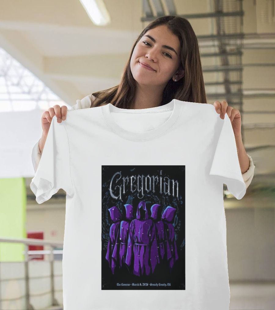 Gregorian March 8 2026 The Caverns Grundy County TN T-Shirt