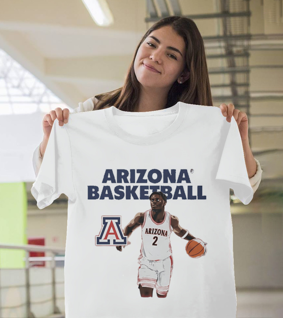 Dwayne Aristode Arizona Basketball Wildcats Player Collage T-Shirt