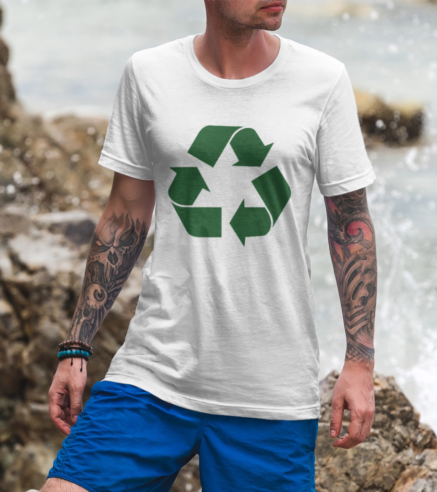 Sam Witwicky Recycle Symbol Eco Friendly Reminder T-Shirt