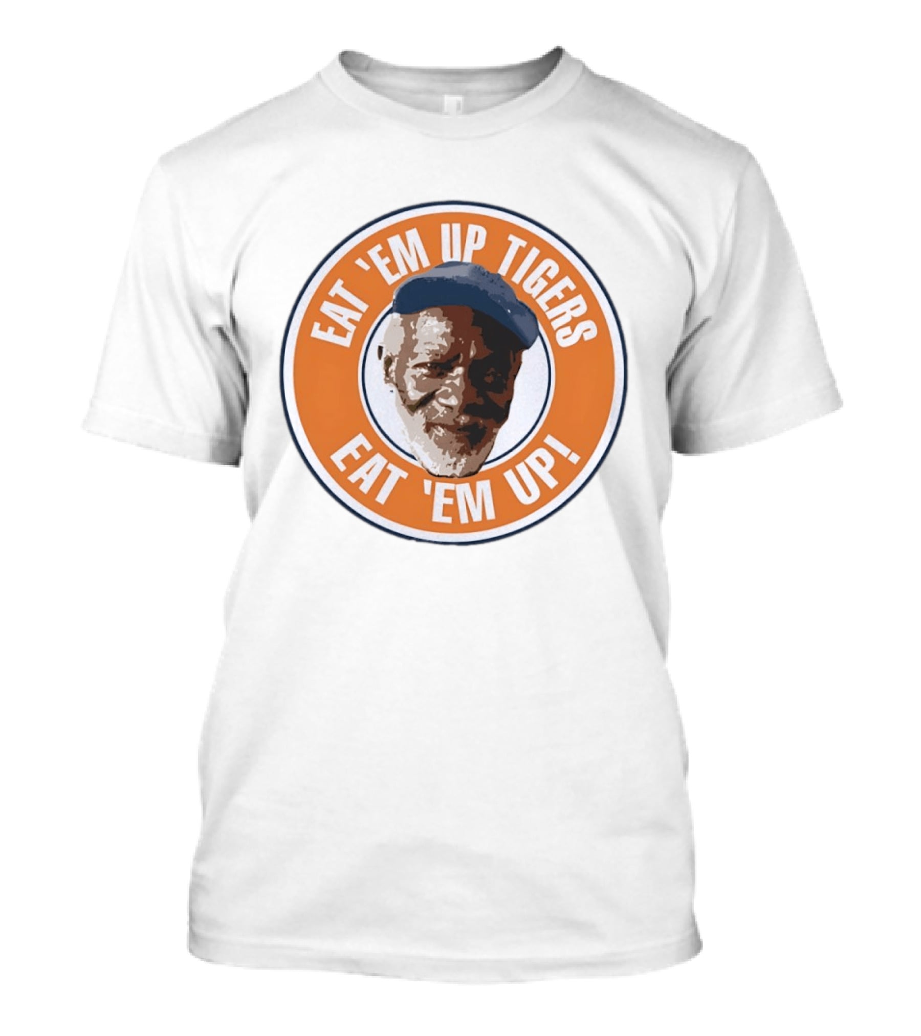 Eat 'Em Up Tigers Eat 'Em Up Vintage Style Motivational T-Shirt