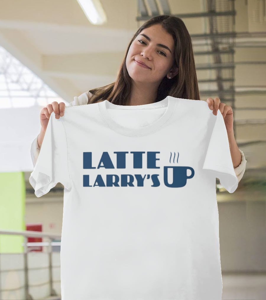 Latte Larry's Coffee Steam T-Shirt
