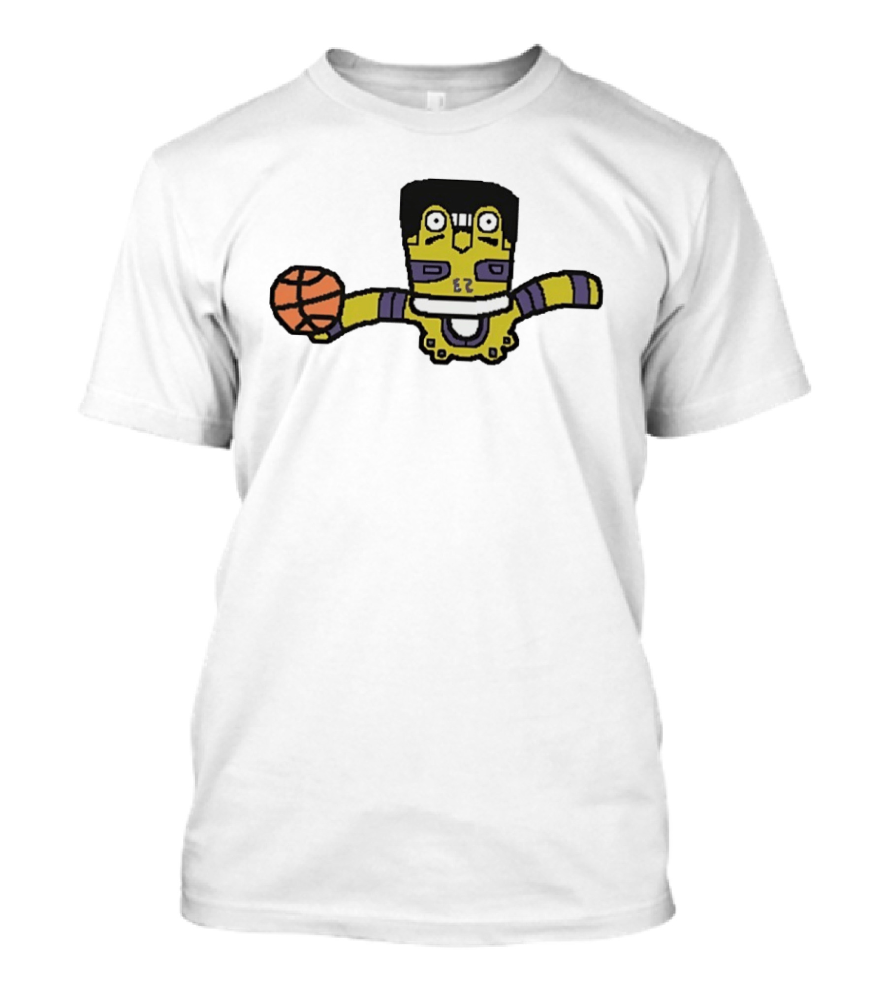 LeBronzong James LeBron James Los Angeles Lakers Basketball Fusion T-Shirt