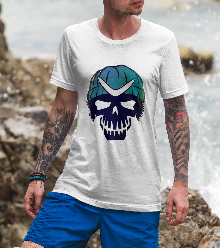 Captain Boomerang Skull Emblem Suicide Squad T-Shirt