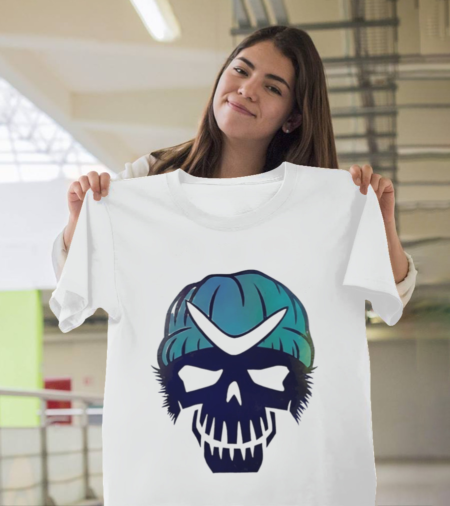 Captain Boomerang Skull Emblem Suicide Squad T-Shirt