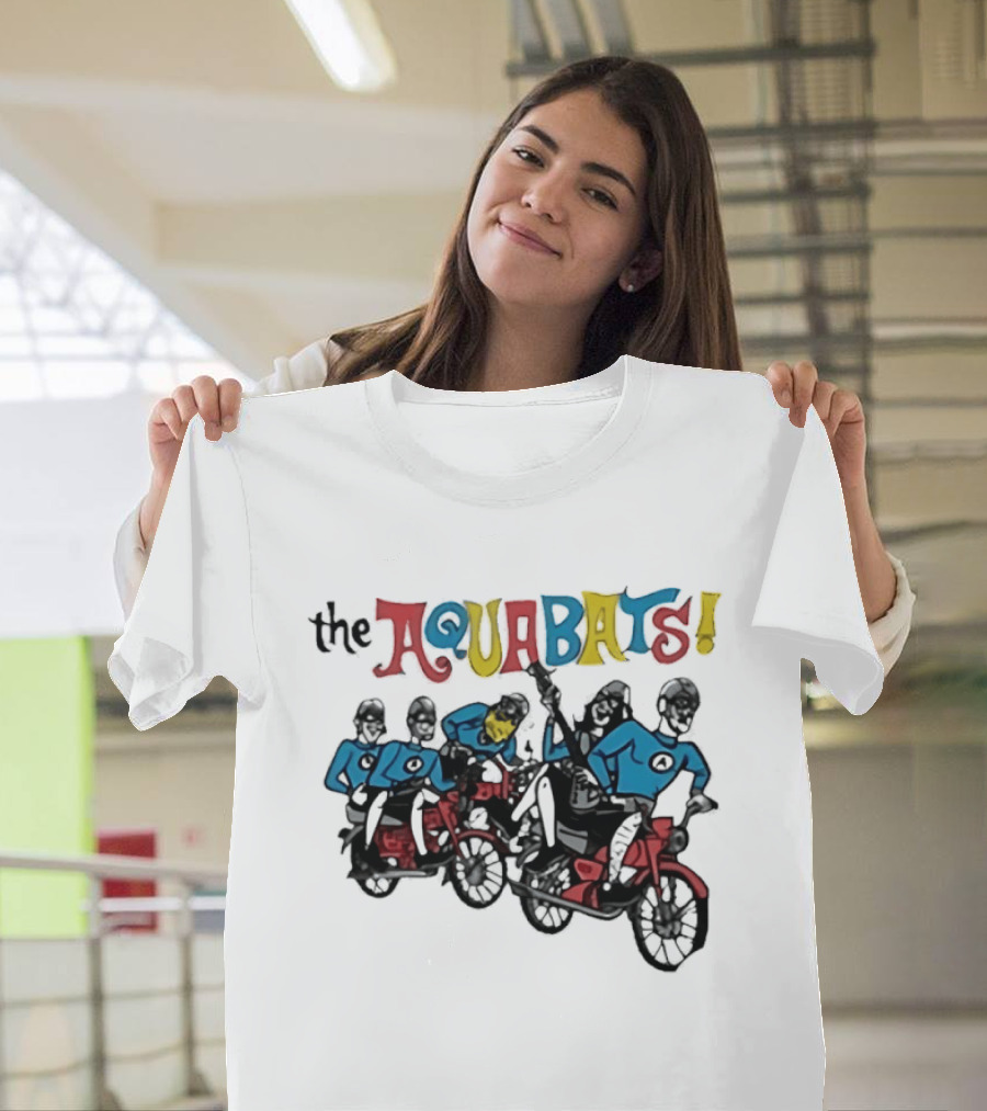 The Aquabats On Bike Rocking Guitar Adventure T-Shirt