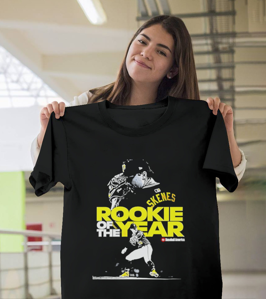 Paul Skenes Pittsburgh Pirates Rookie Of The Year T-Shirt
