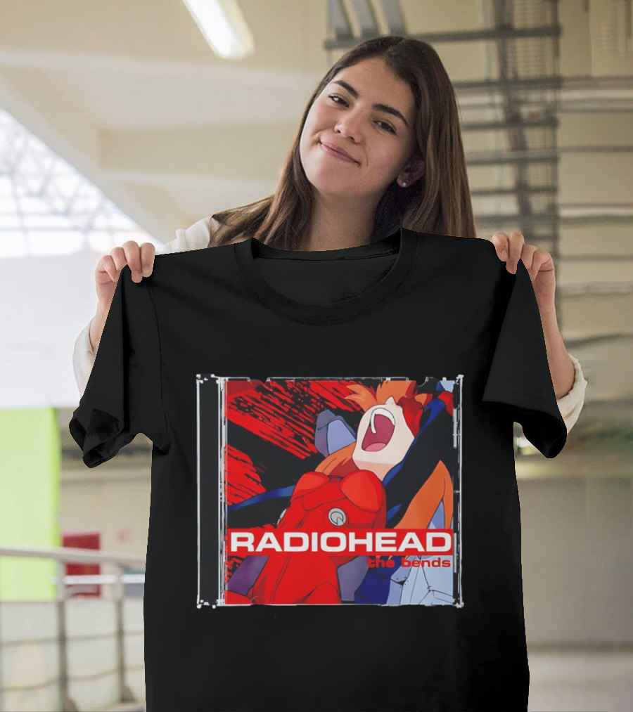 Radiohead The Bends Asuka Anime T-Shirt