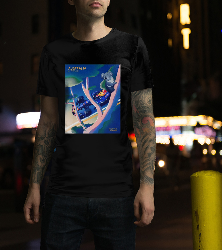 Australia 6 8 March 2026 Red Bull Racing F1 Albert Park Melbourne T-Shirt