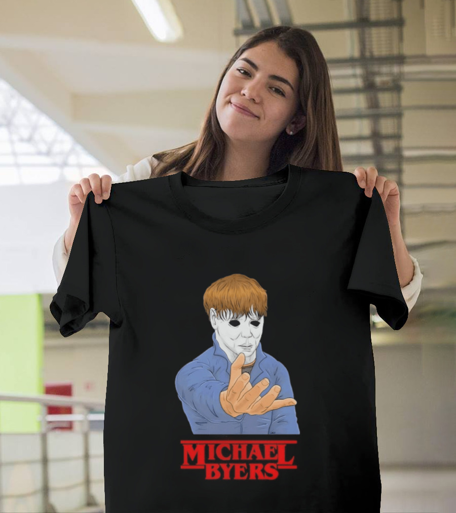 Michael Byers Horror And Sci Fi Mashup Stranger Things Halloween T-Shirt