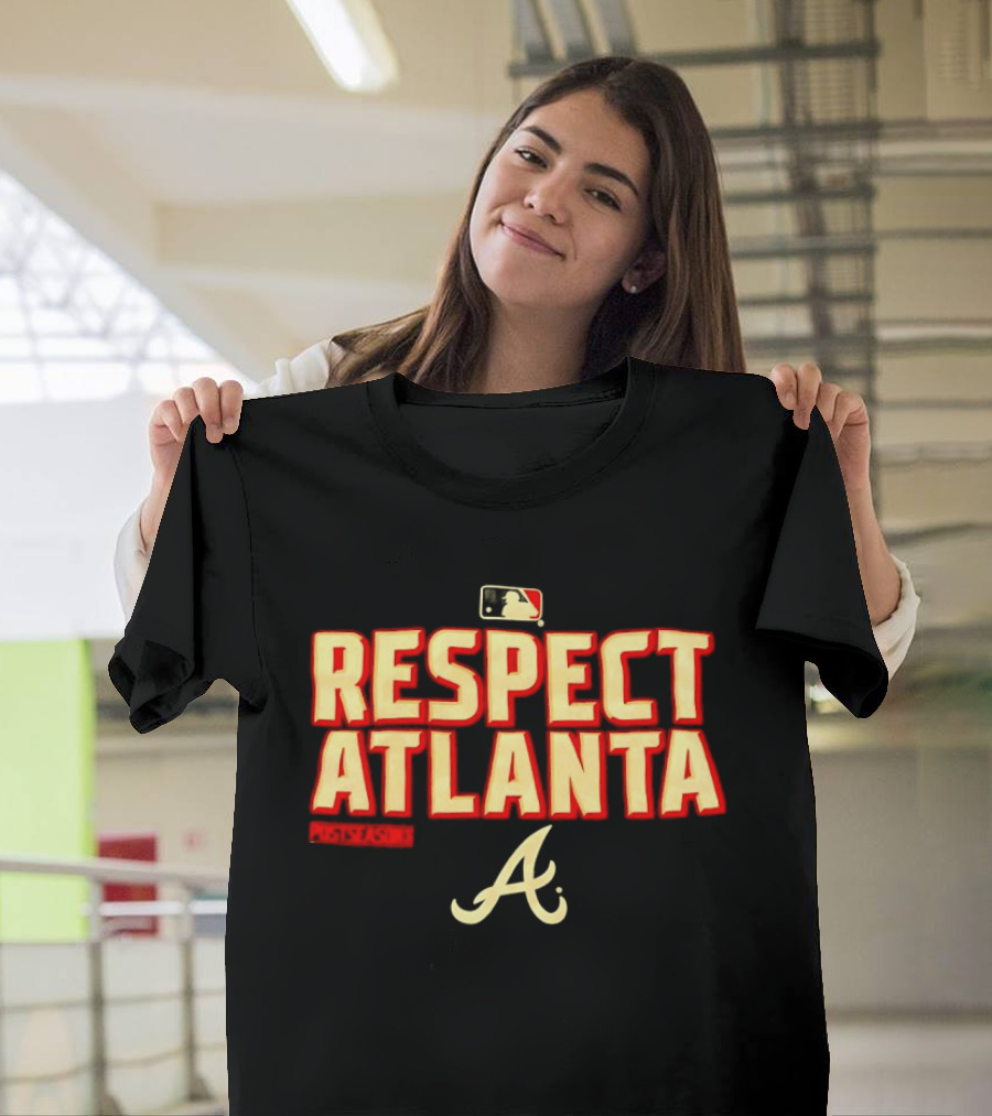 Atlanta Braves Respect Atlanta Postseason 2020 MLB T-Shirt
