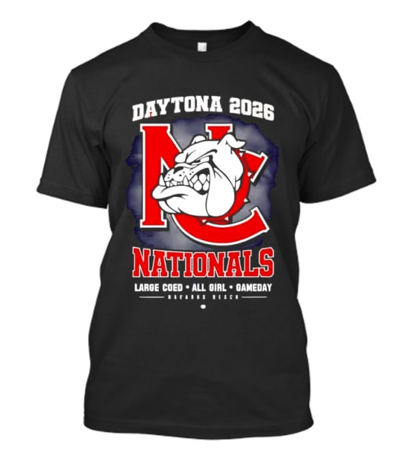Daytona 2026 NC Nationals Large Coed All Girl Gameday T-Shirt