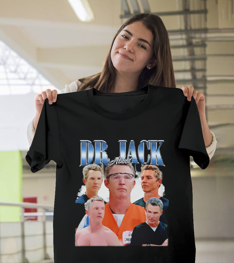 Dr Jack Abbot Picture Collage T-Shirt