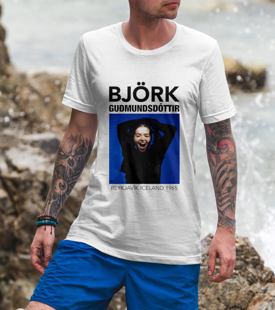 BJÖRK Guðmundsdóttir Reykjavík Iceland 1965 T-Shirt